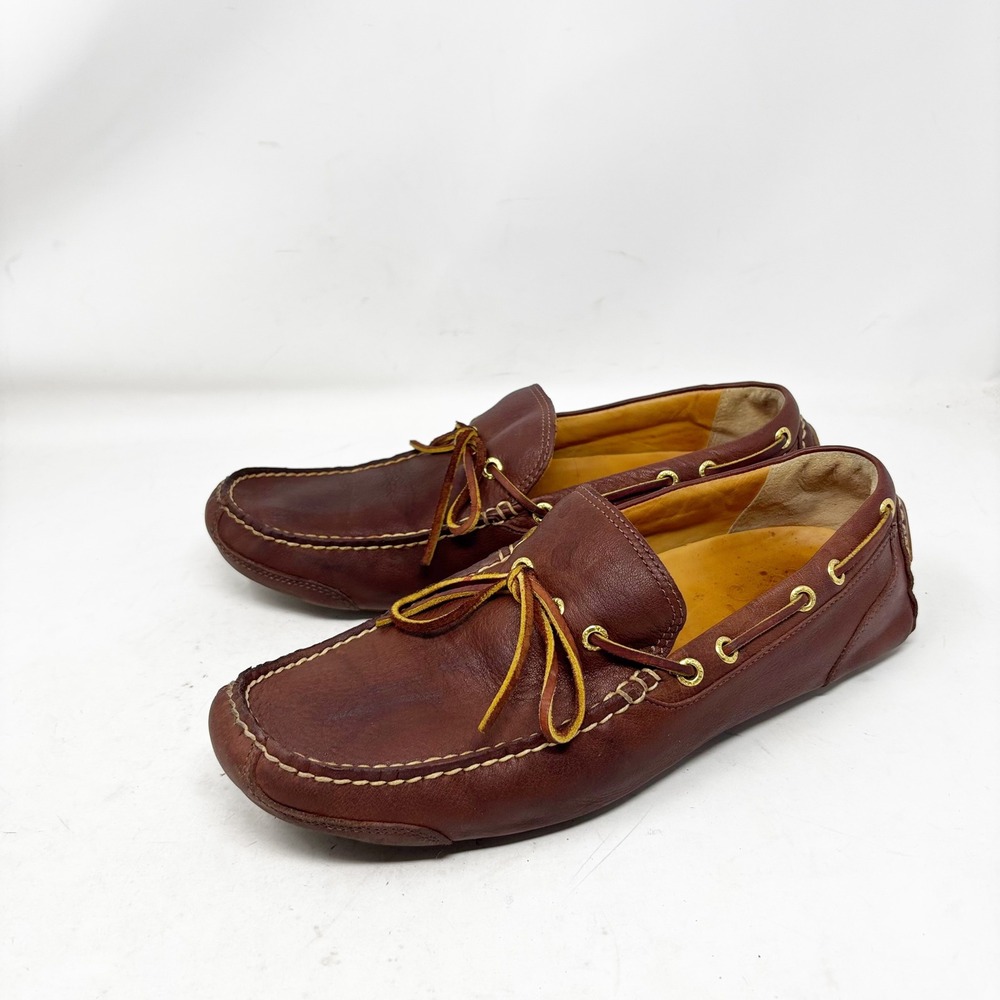 Sperry Gold Cup ASV Mens Size 10 Boat Shoes Leather Driving Moccasins Loafers - Picture 12 of 12